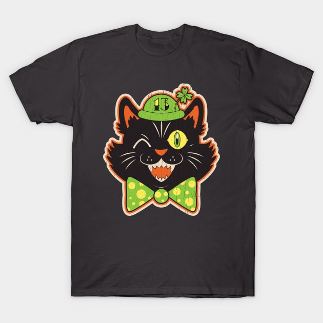 Lucky Cat T-Shirt by Kappacino Creations